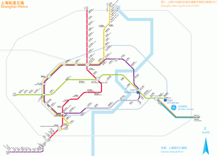 Shanghai-Metro-2007-Plan-Map